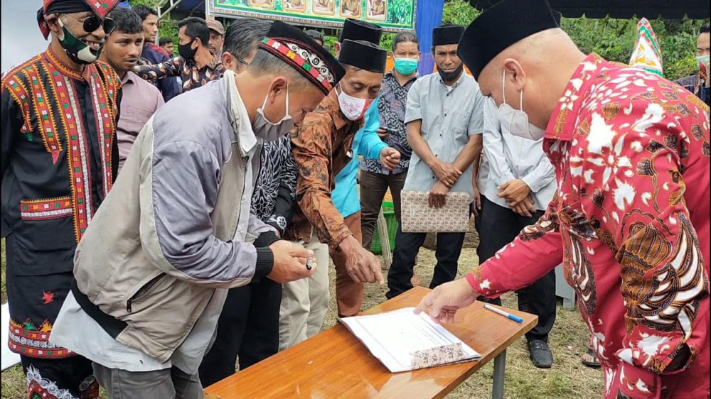 Deklarasi Kampung Kopi Oleh Bupati Aceh Tengah